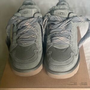 UGG Gray Sneakers with Cushioned Midsole and Mesh Upper